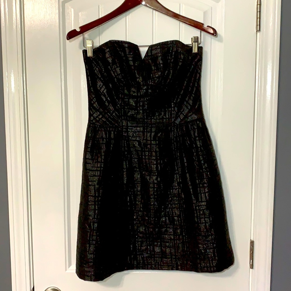 Hawks Strapless Mini Dress